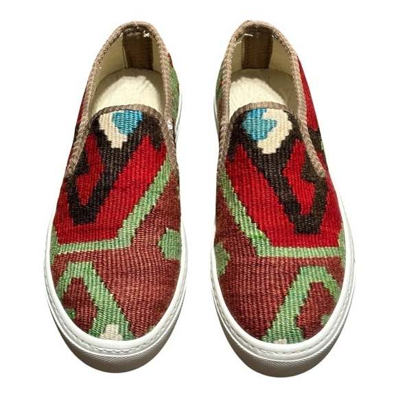 RES IPSA WOMENS KILIM SNEAKER SIZE 7 like new - Picture 2 of 12